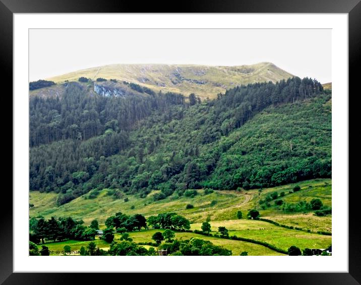 Mountain in Sligo Framed Mounted Print by Stephanie Moore