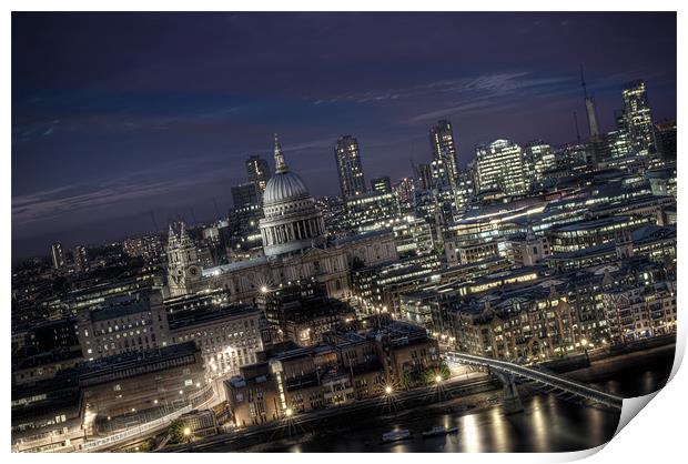 St Pauls Cathedral Print by Gary Mather