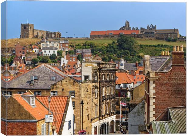 Whitby  Canvas Print by Darren Galpin