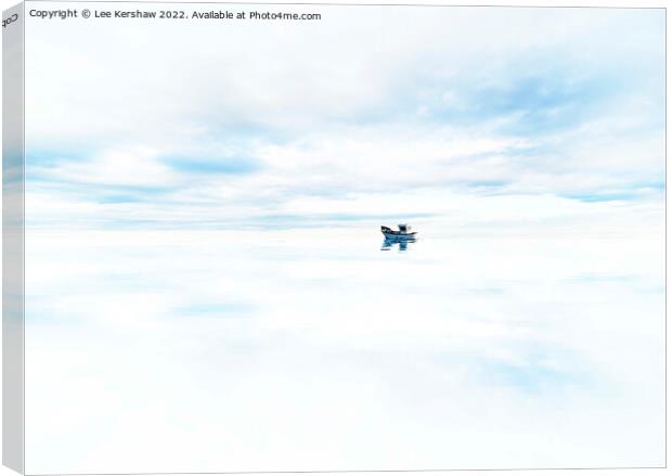 Serenity in the Sky Canvas Print by Lee Kershaw