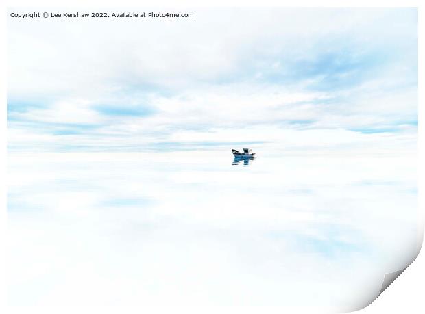 Serenity in the Sky Print by Lee Kershaw