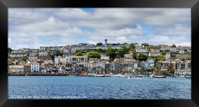  Falmouth Waterfront Framed Print by Jim Monk