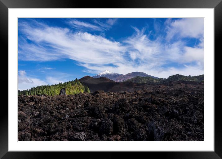 Mount Teide, Tenerife Framed Mounted Print by Phil Crean