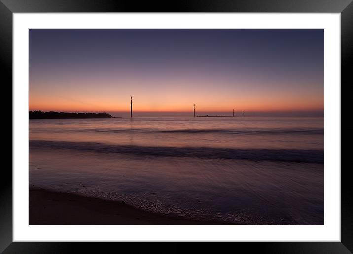 Pre Dawn Defences Framed Mounted Print by Simon Wrigglesworth
