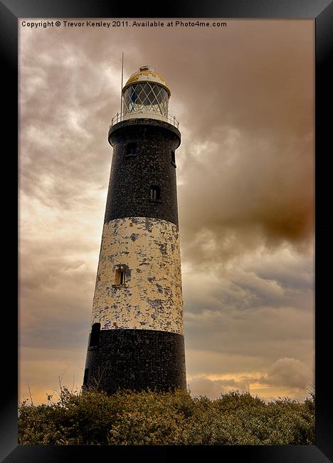 The Old Lighthouse Framed Print by Trevor Kersley RIP