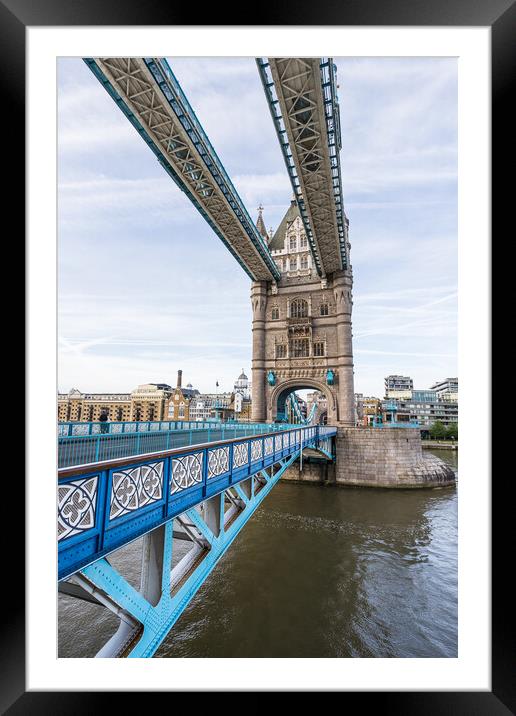 Tower Bridge over the River Thames Framed Mounted Print by Jason Wells