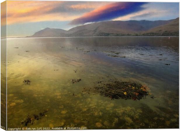 loch linnhe fort william Canvas Print by dale rys (LP)
