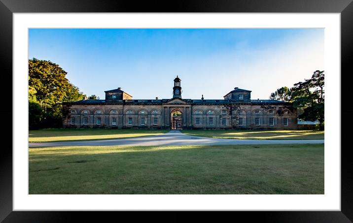 The Stable Block Framed Mounted Print by J Biggadike