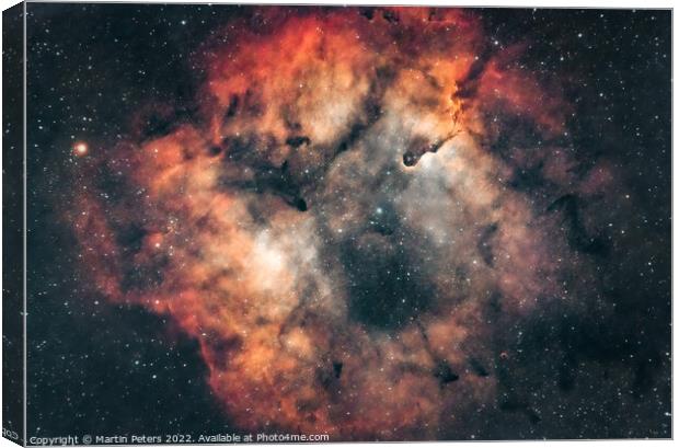 Cosmic Embrace Canvas Print by Martin Yiannoullou