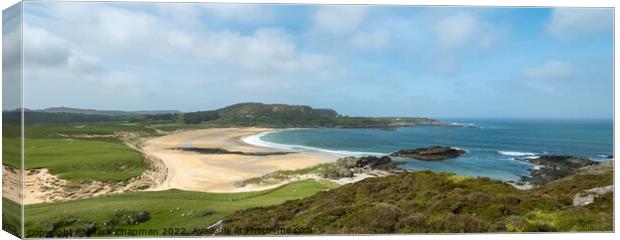 Kiloran Bay panorama, Colonsay Canvas Print by Photimageon UK