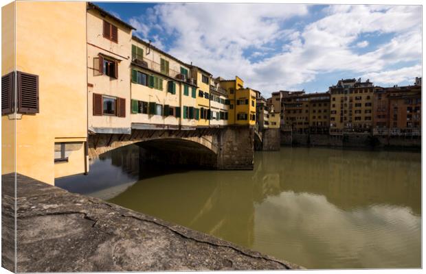 Ponte Vecchio, Florence, Italy Canvas Print by Phil Crean