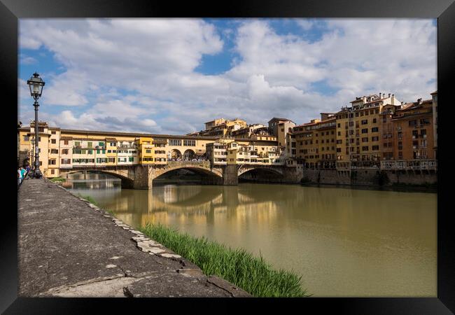 Ponte Vecchio, Florence, Italy Framed Print by Phil Crean