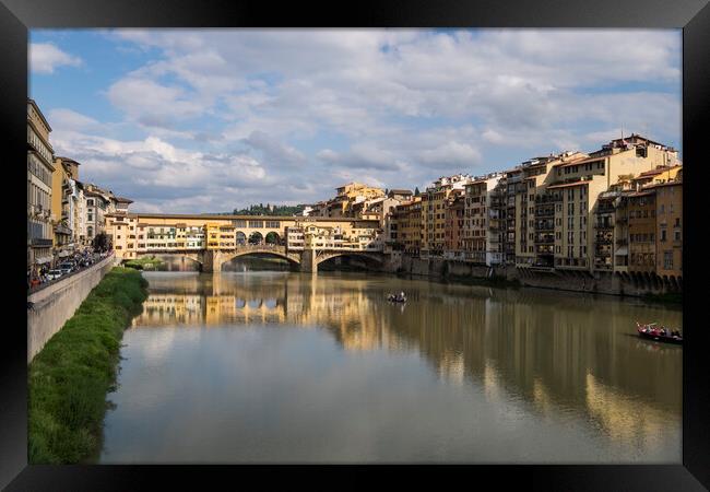 Ponte Vecchio, Florence, Italy Framed Print by Phil Crean