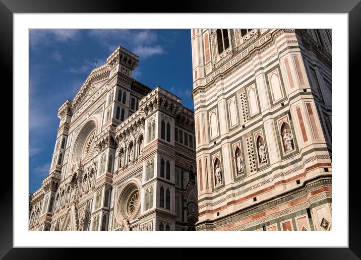 Cathedral of Santa Maria del Fiore, Florence,  Framed Mounted Print by Phil Crean