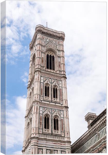 Giotto's Campanile Florence Canvas Print by Phil Crean