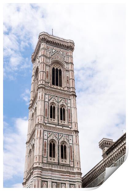 Giotto's Campanile Florence Print by Phil Crean