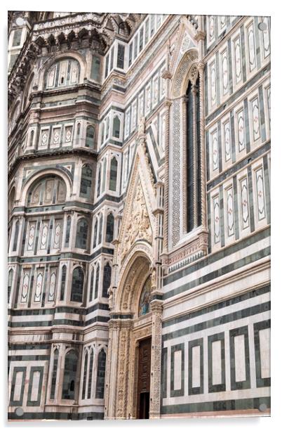 Cathedral of Santa Maria del Fiore Florence Acrylic by Phil Crean