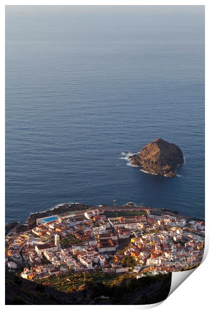 Rock of Garachico Tenerife Print by Phil Crean