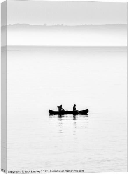Still Water Canvas Print by Rick Lindley