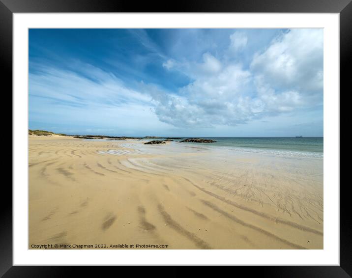 Balnahard Beach, Isle of Colonsay Framed Mounted Print by Photimageon UK