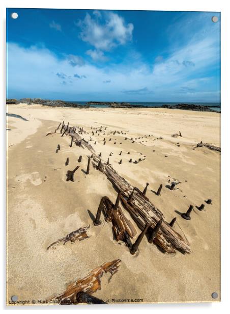 Shipwreck on Balnahard Beach, Isle of Colonsay  Acrylic by Photimageon UK