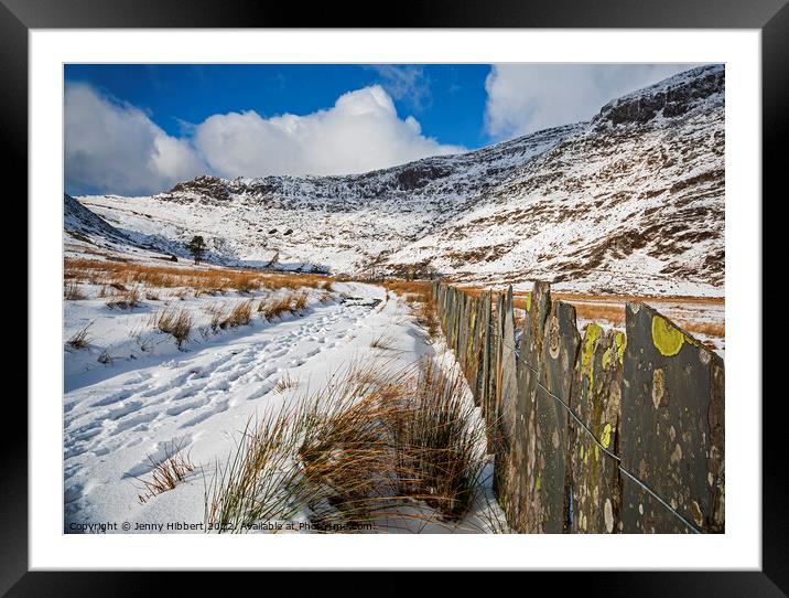 Outdoor  Framed Mounted Print by Jenny Hibbert