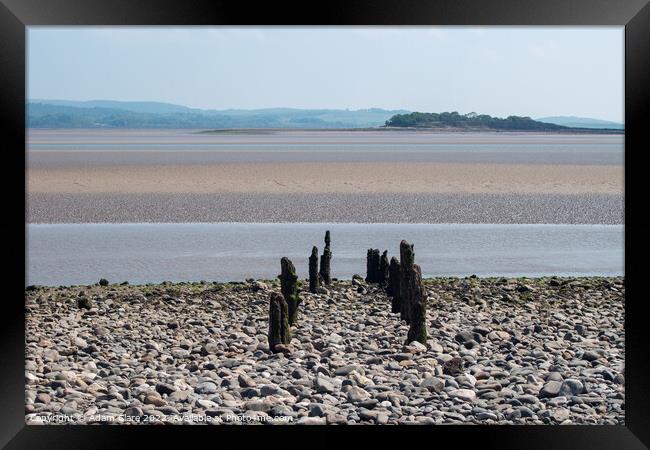Majestic Estuary View Framed Print by Adam Clare