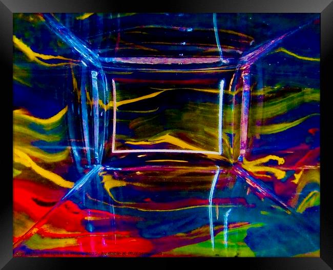 Abstract 360  Framed Print by Stephanie Moore