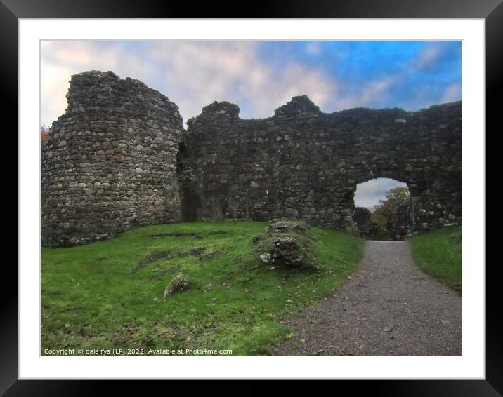 INVERLOCHY CASTLE-FORT WILLIAM Framed Mounted Print by dale rys (LP)