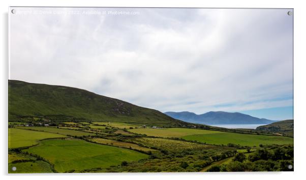 Irish Landscape, Dingle peninsula, Ireland Acrylic by Derek Daniel
