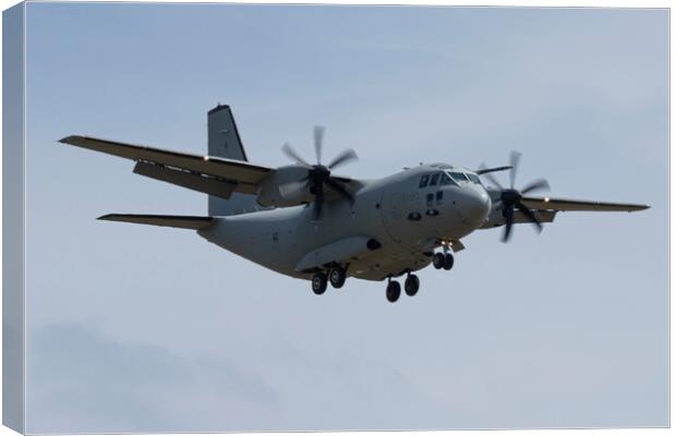 Leonardo C-27J Spartan Canvas Print by J Biggadike