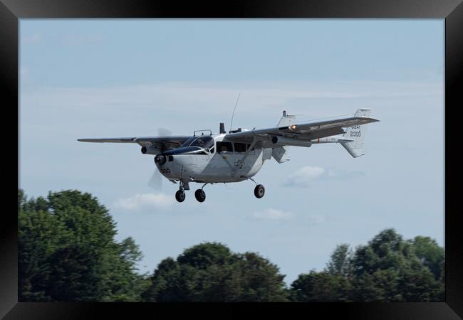 Cessna O-2 Skymaster Framed Print by J Biggadike