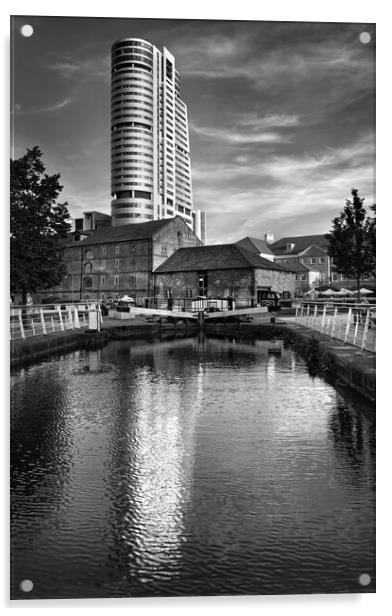 Bridgewater Place, Leeds Acrylic by Darren Galpin