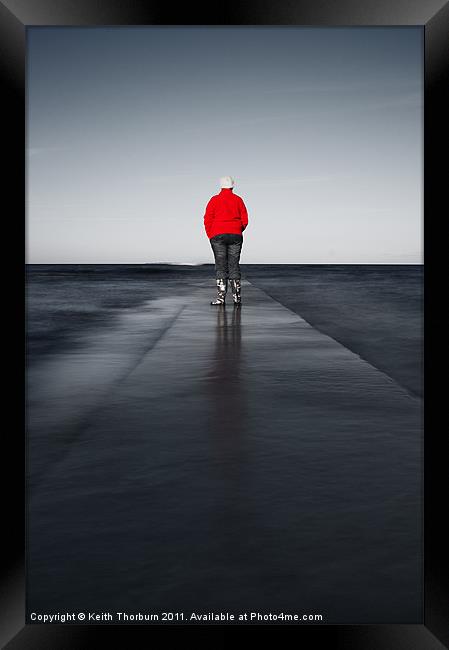 Long Walk to Nowhere Framed Print by Keith Thorburn EFIAP/b