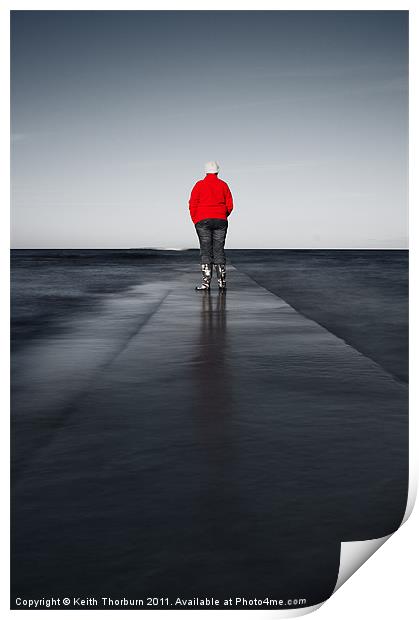 Long Walk to Nowhere Print by Keith Thorburn EFIAP/b