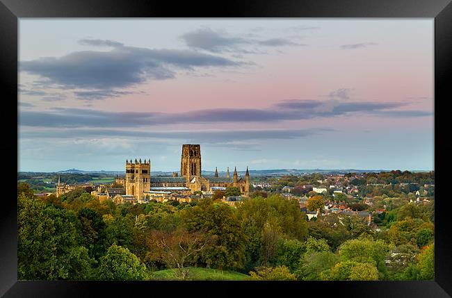 Durham Cathedral Before Sunset Framed Print by Kevin Tate