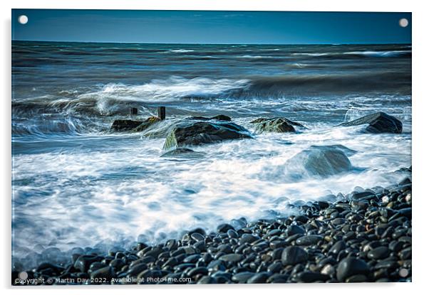 Captivating Motion of the Sea Acrylic by Martin Day