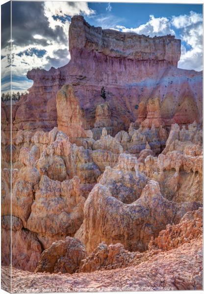 Bryce Canyon Rainbow Hoodoos Canvas Print by Pierre Leclerc Photography