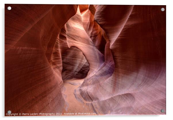 Peaceful Antelope Canyon Arch Acrylic by Pierre Leclerc Photography