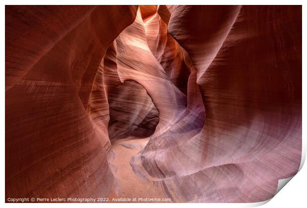 Peaceful Antelope Canyon Arch Print by Pierre Leclerc Photography