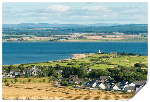 Chanonry Point, Fortrose, Scotland Print by The Tog