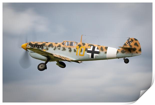 Buchon Bf 109 Print by J Biggadike