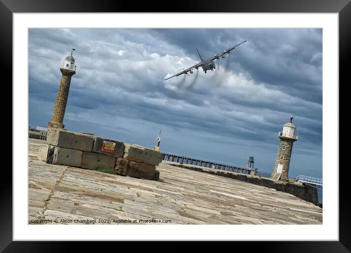 Whitby Hercules  Framed Mounted Print by Alison Chambers