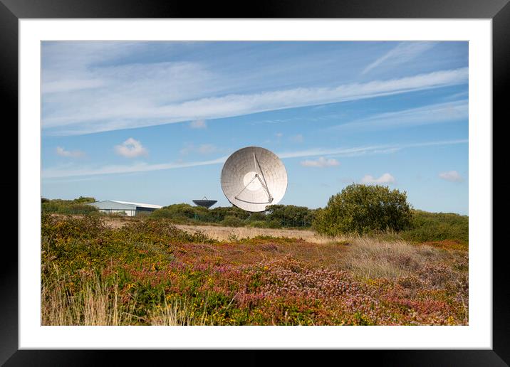 Goonhilly Earth Station, Cornwall Framed Mounted Print by kathy white