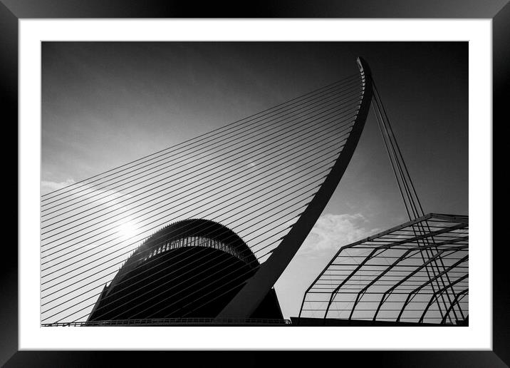 City of Arts and Sciences, Valencia, Framed Mounted Print by Phil Crean