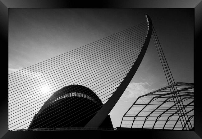 City of Arts and Sciences, Valencia, Framed Print by Phil Crean