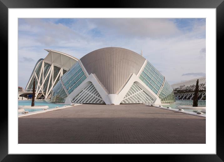 City of Arts and Sciences Valencia Framed Mounted Print by Phil Crean