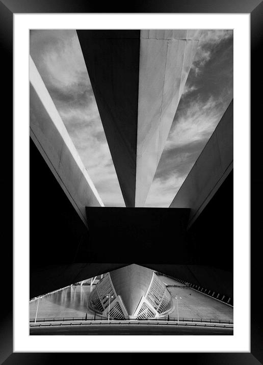 City of Arts and Sciences Valencia Framed Mounted Print by Phil Crean