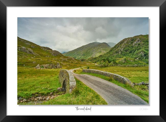 The road ahead, Highlands of  bonnie Scotland Framed Print by JC studios LRPS ARPS