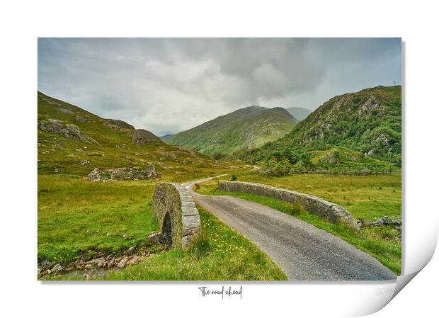 The road ahead, Highlands of  bonnie Scotland Print by JC studios LRPS ARPS